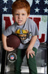 Camiseta de Futebol Americano Infantil NFL Patriots Estampa Teddy — foto 1