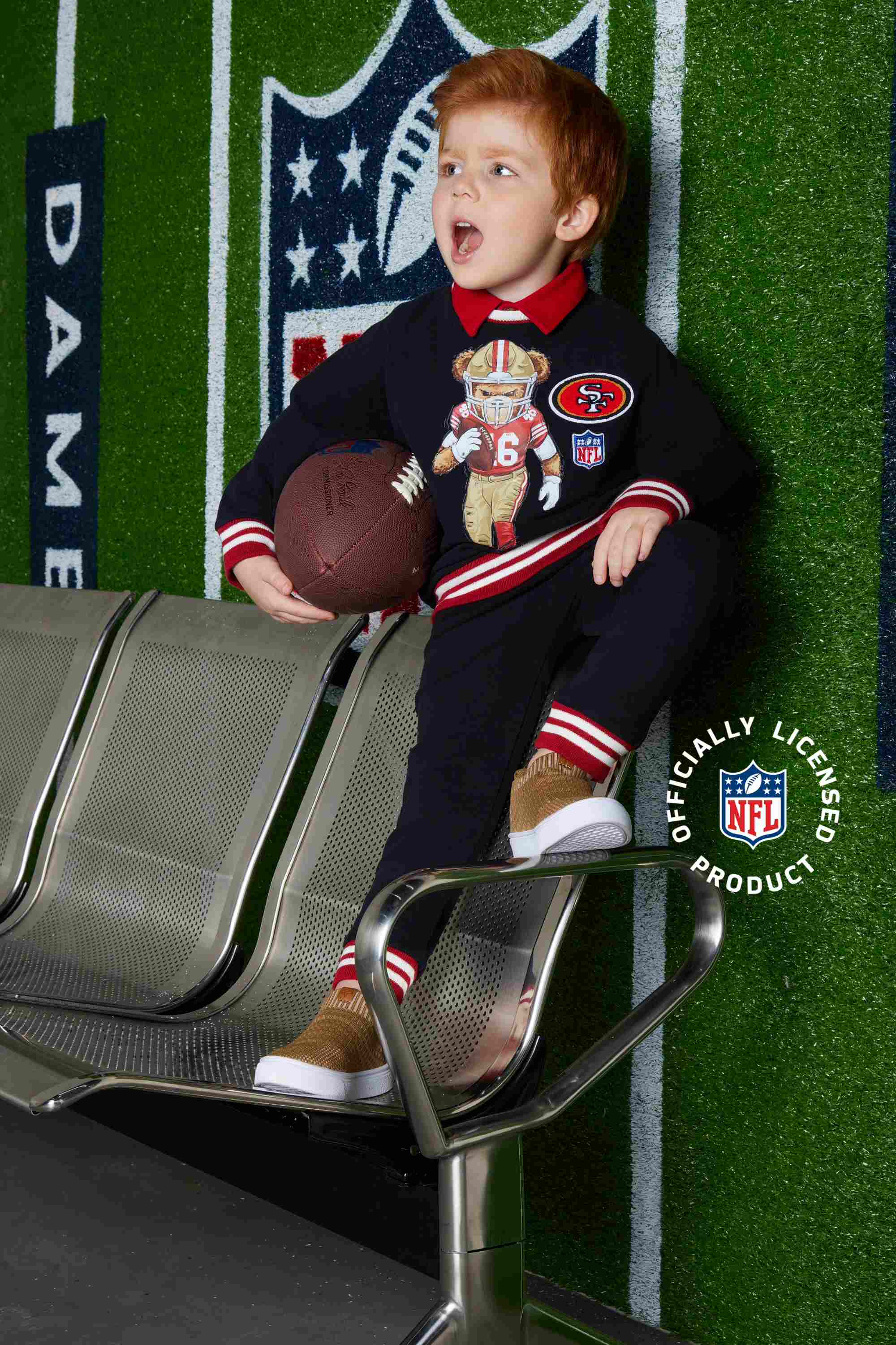 Calça Moletom Preta NFL SF-49ers — foto 1