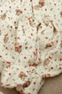 Macacão Bebê em Algodão Egípcio Estampado Ursinha Floral — foto 5