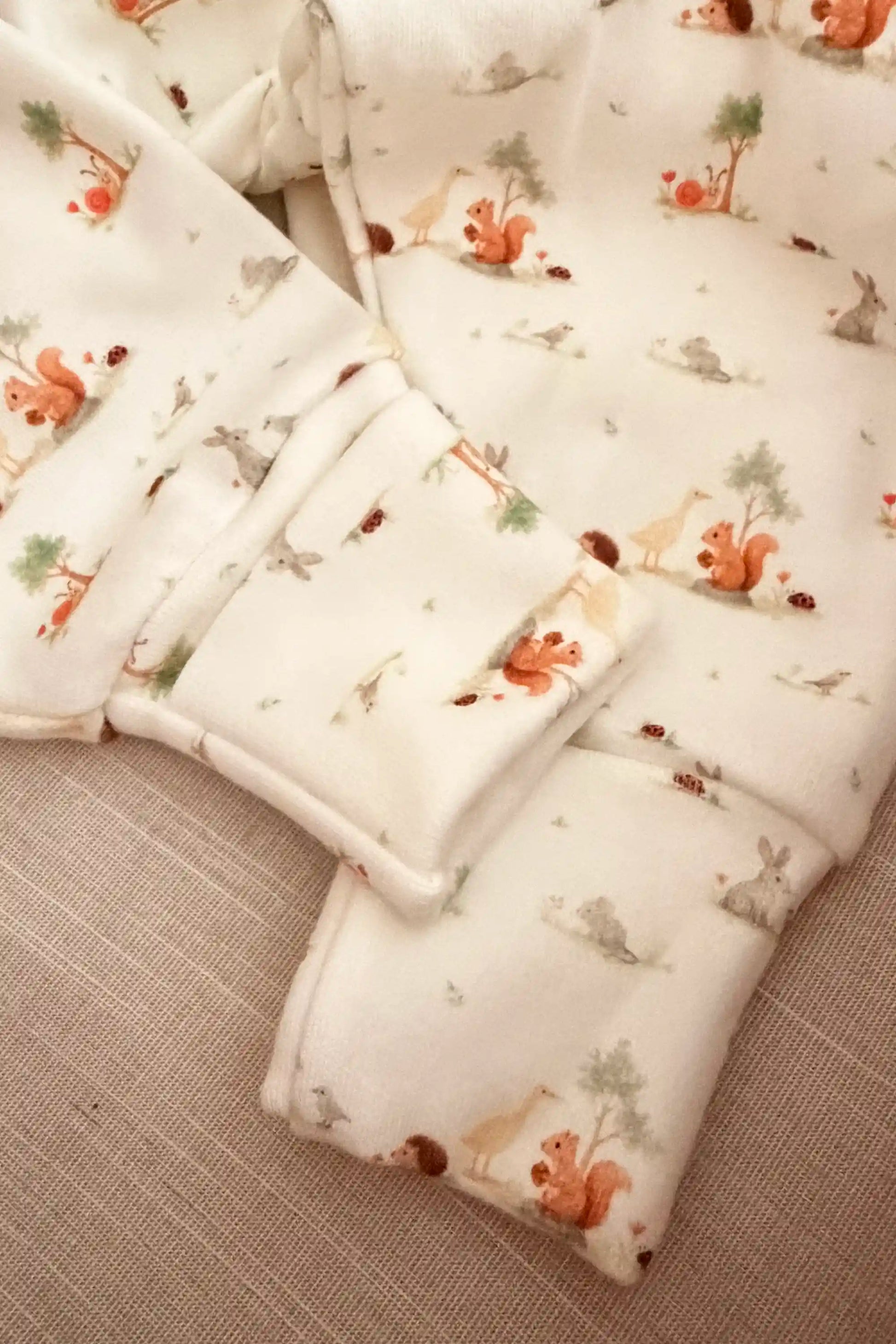 Conjunto Bebê Unissex Algodão Egípcio com Punho Pé Reversível — foto 4