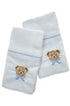 Kit 2 Fraldas de Boca Bordado Urso Encantado — foto 2