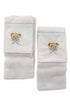 Kit 2 Fraldas de Ombro Bordado Urso Encantado — foto 2