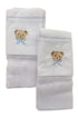 Kit 2 Fraldas de Ombro Bordado Urso Encantado — foto 1