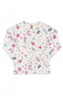 Pijama Infantil Menina Manga Longa e Calça em Soft Floral — foto 2