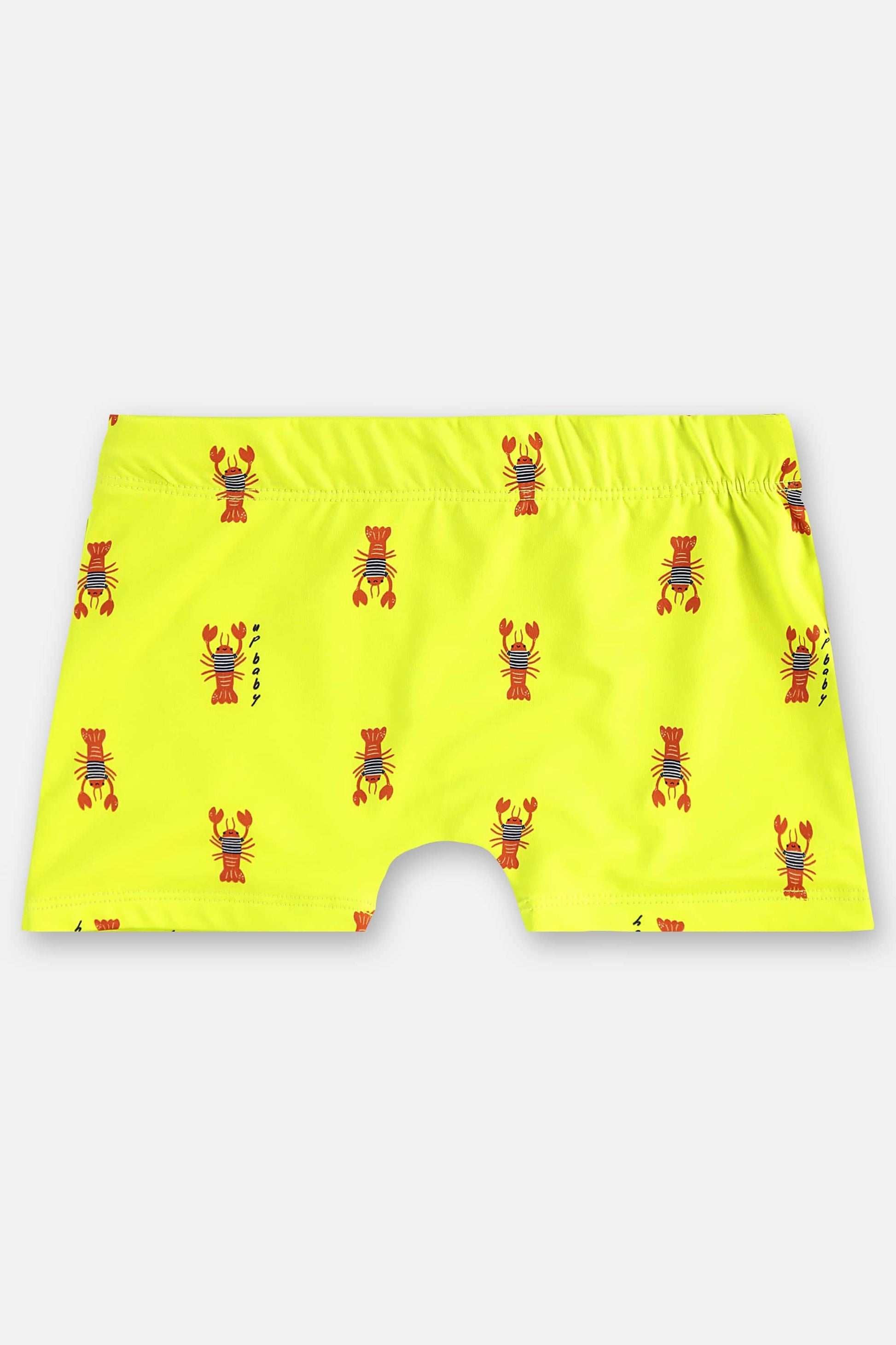 Sunga Boxer Infantil Siri Amarela — foto 1