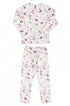 Pijama Infantil Menina Manga Longa e Calça em Soft Floral — foto 1