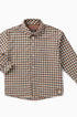 Camisa Infantil Xadrez para Menino Taos Amarela Manga Longa — foto 2