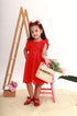 Vestido Infantil Catarina Laise Vermelho — foto 1