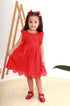 Vestido Infantil Catarina Laise Vermelho — foto 2