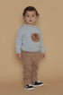 Malha em Tricot Infantil Ursinho Azul para Meninos — foto 5