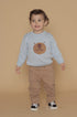 Malha em Tricot Infantil Ursinho Azul para Meninos — foto 2