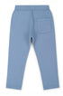 Calça Infantil Moletom Jogger Azul Denim — foto 2