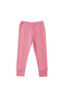 Calça Legging Infantil Tricot Rosa Soft Estilo Montaria — foto 2