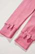 Calça Legging Infantil Tricot Rosa Soft Estilo Montaria — foto 3