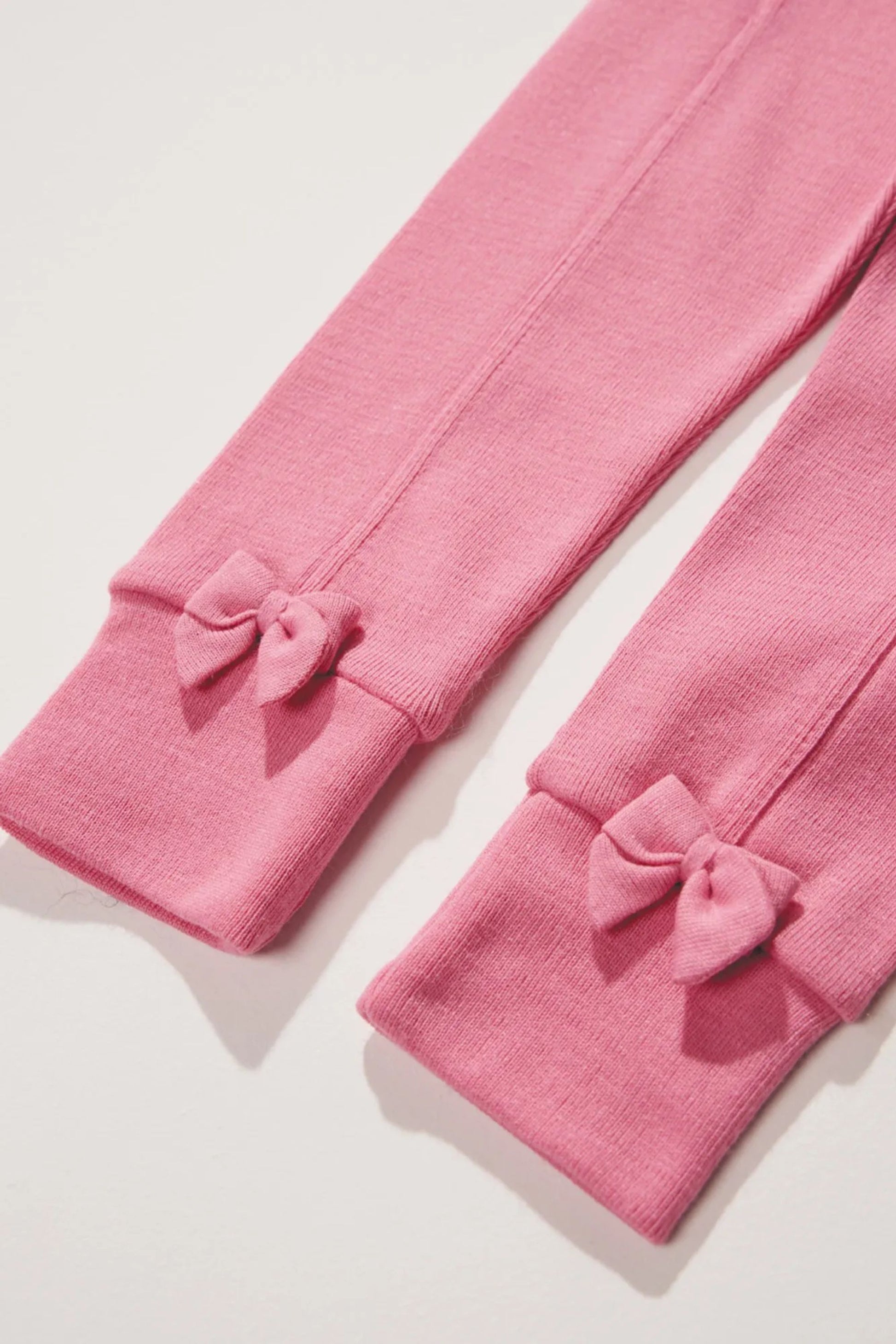 Calça Legging Infantil Tricot Rosa Soft Estilo Montaria — foto 3