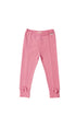 Calça Legging Infantil Tricot Rosa Soft Estilo Montaria — foto 1