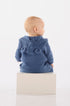 Macacão para Bebê em Tricot Azul — foto 2