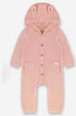Macacão para Bebê em Tricot Rosa Antigo — foto 5
