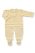 Macacão em Tricot para Maternidade Sofia Amarelo — foto 2