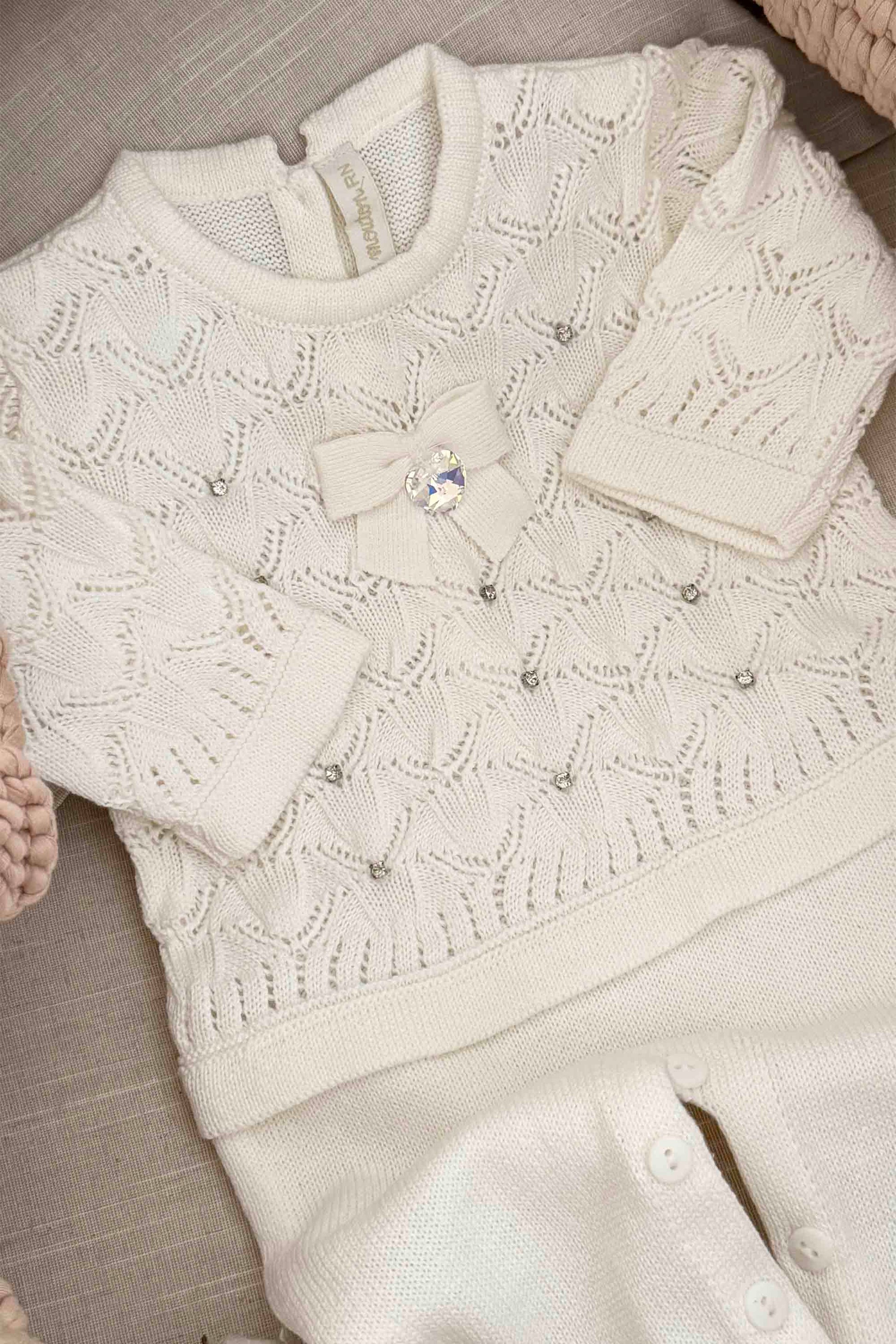 Macacão feminino para Maternidade Folhas Sofia Branco — foto 5