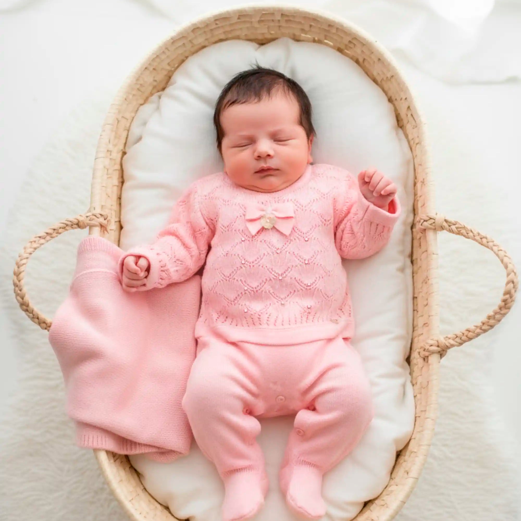 Macacão Maternidade Estampa Folhas Sofia Rosa — foto 1