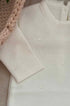 Macacão para Maternidade em Tricot Poá Branco — foto 3