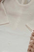 Macacão para Maternidade em Tricot Poá Branco — foto 5