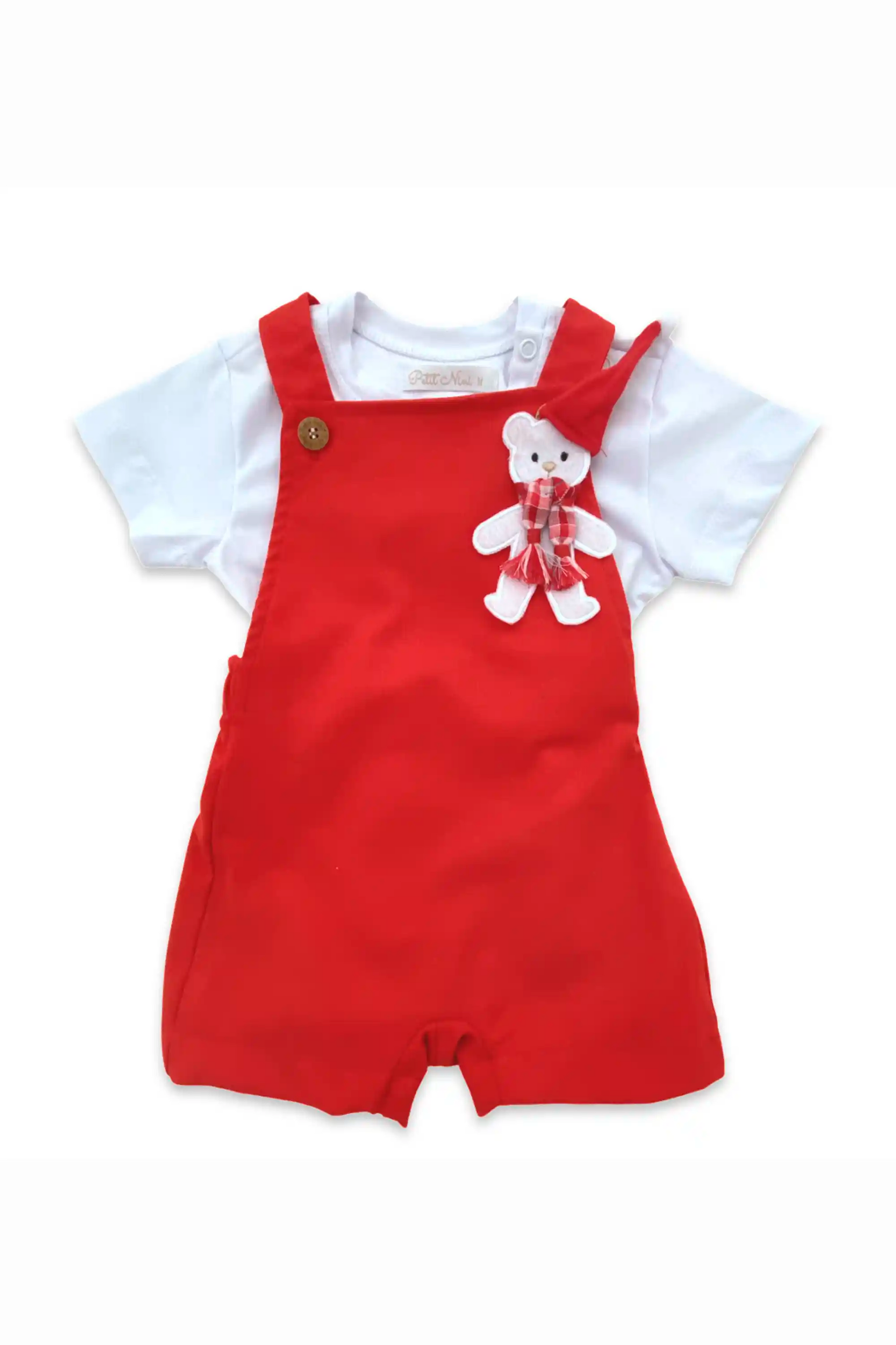 Macaquinho Bebê Linho Natal — foto 2