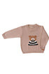 Malha em Tricot Infantil Ursinho Bege para Meninos — foto 2