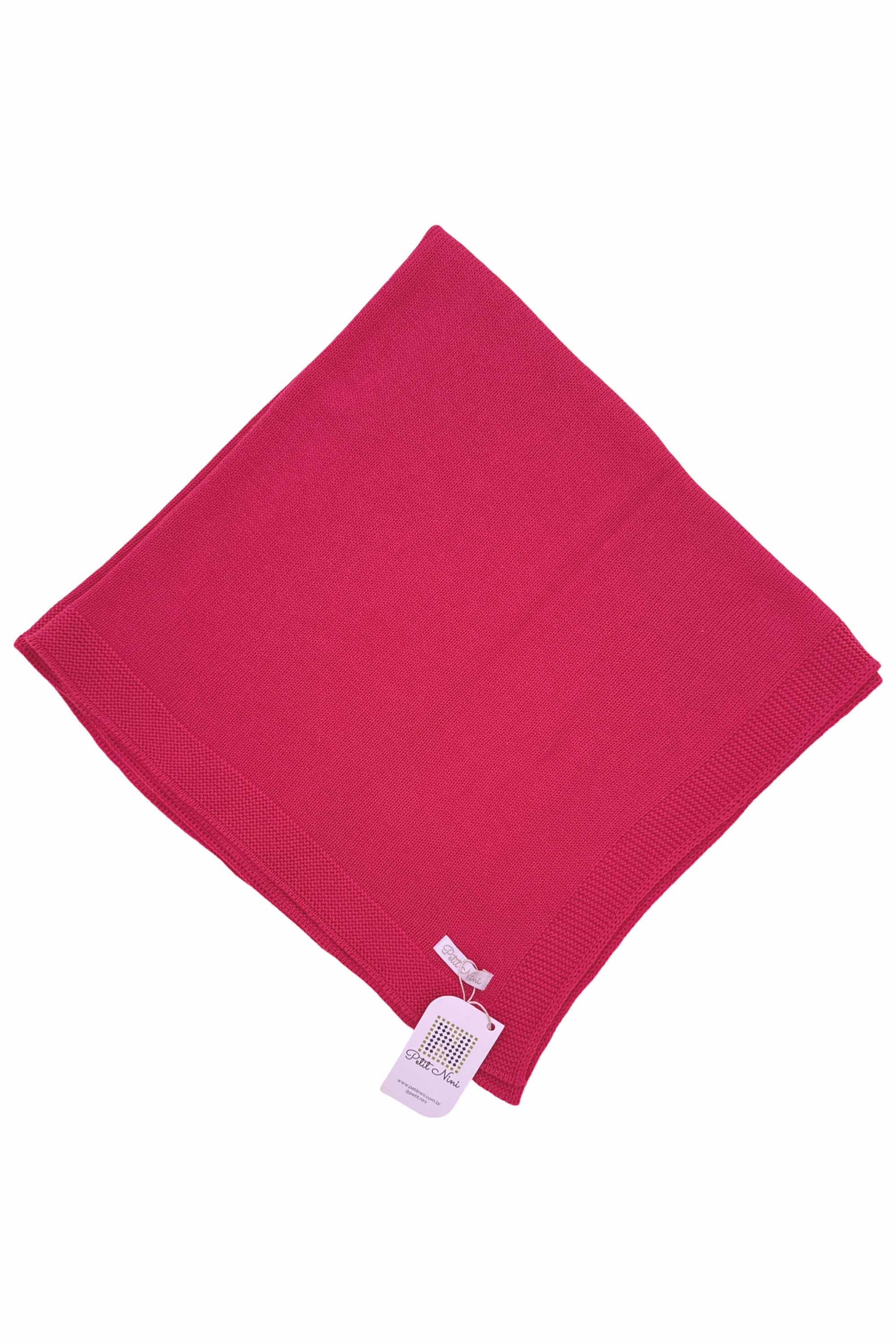 Manta em Tricot para Maternidade Lisa Pink — foto 2
