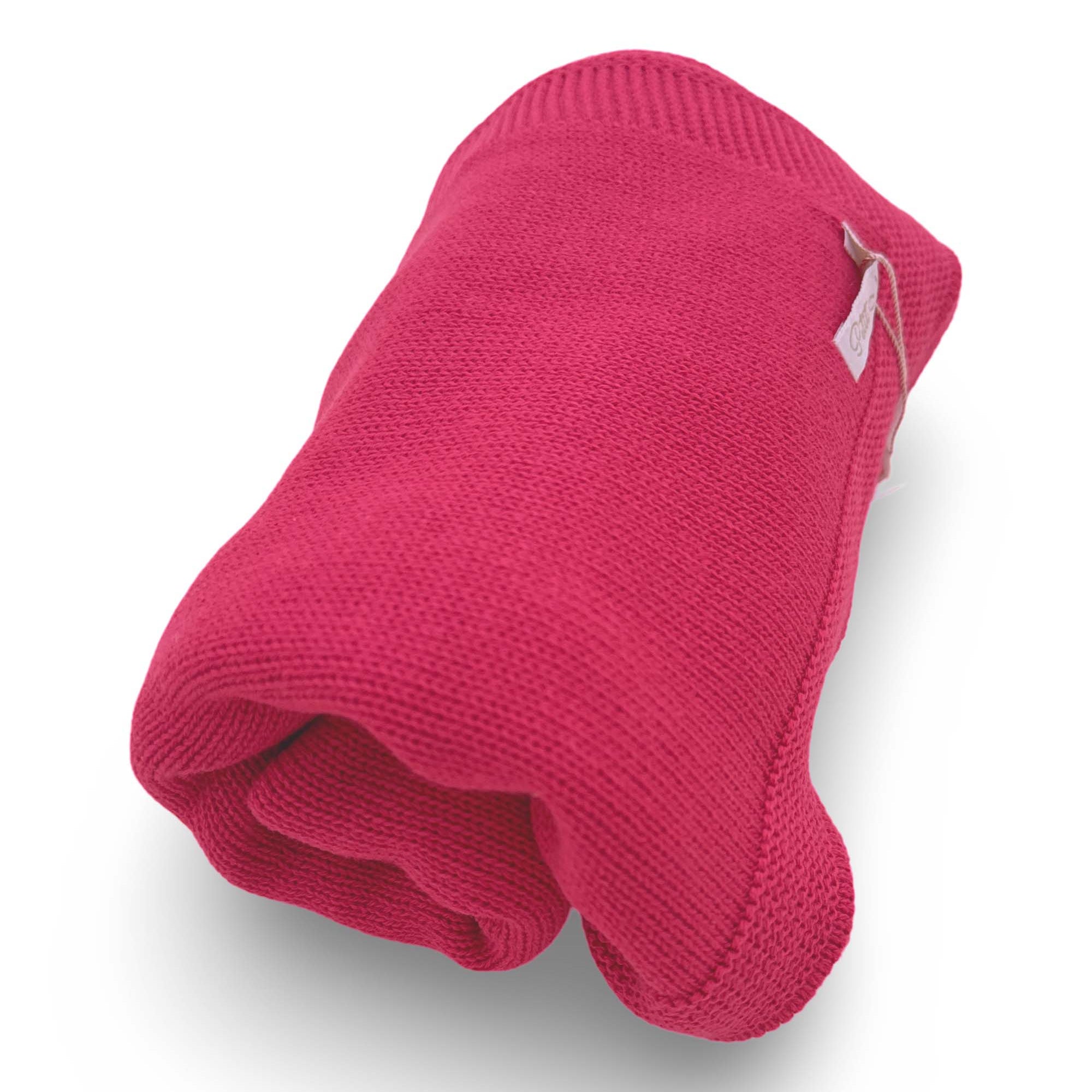 Manta em Tricot para Maternidade Lisa Pink — foto 1