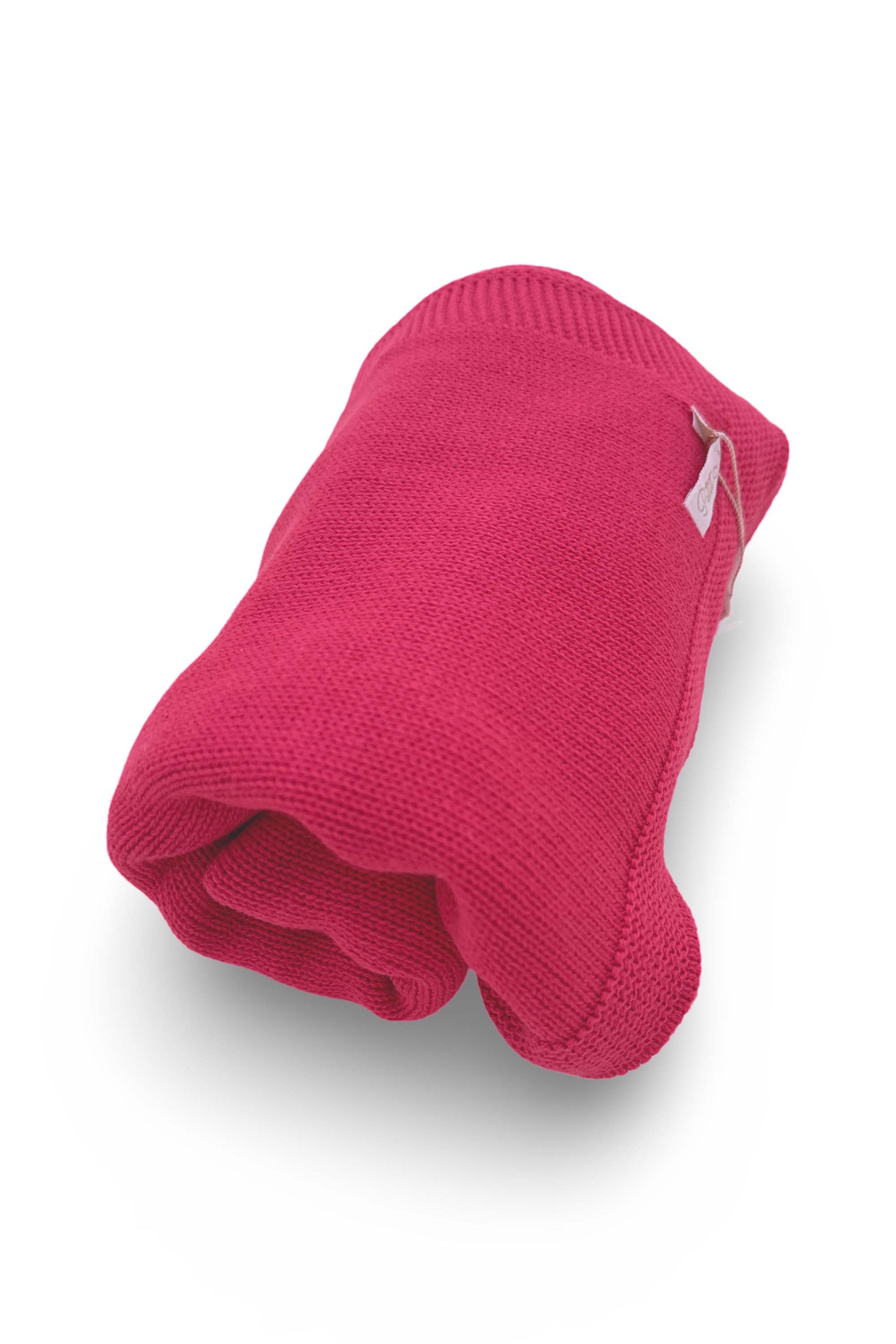 Manta em Tricot para Maternidade Lisa Pink — foto 1