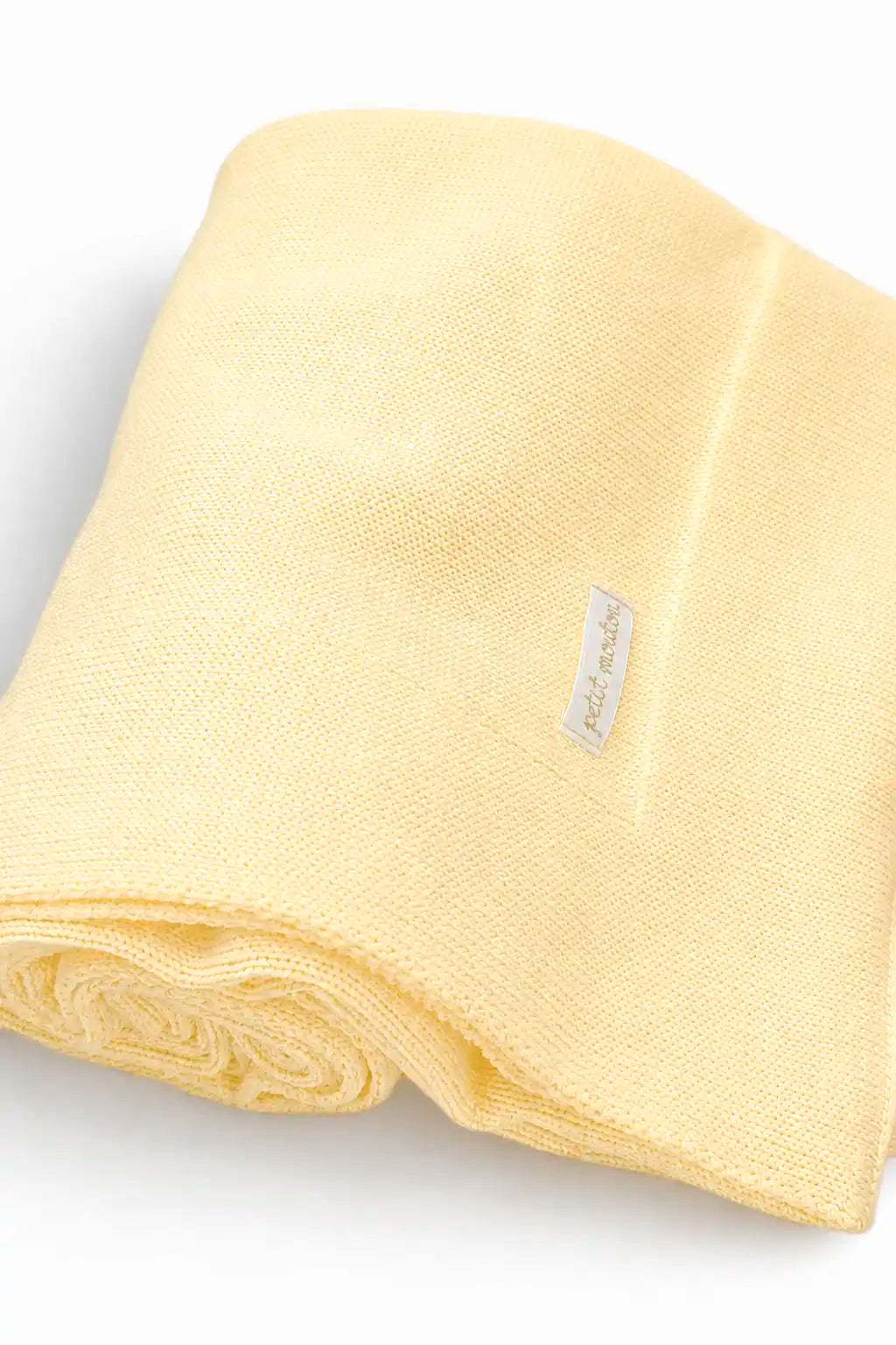 Manta para Maternidade em Tricot Lisa Amarela — foto 2