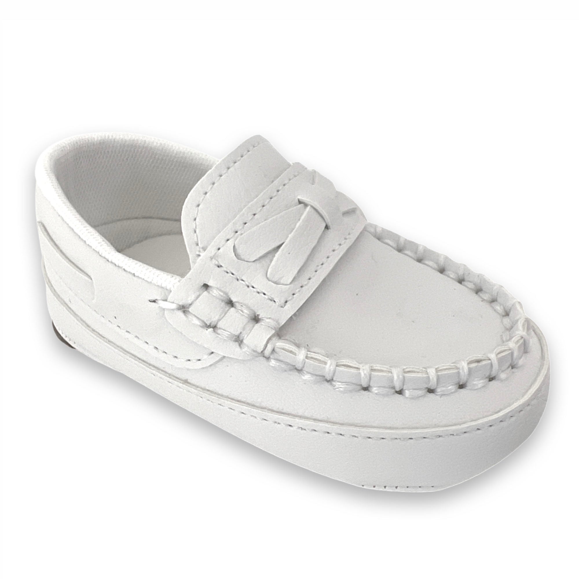 Mocassim Branco Infantil — foto 1