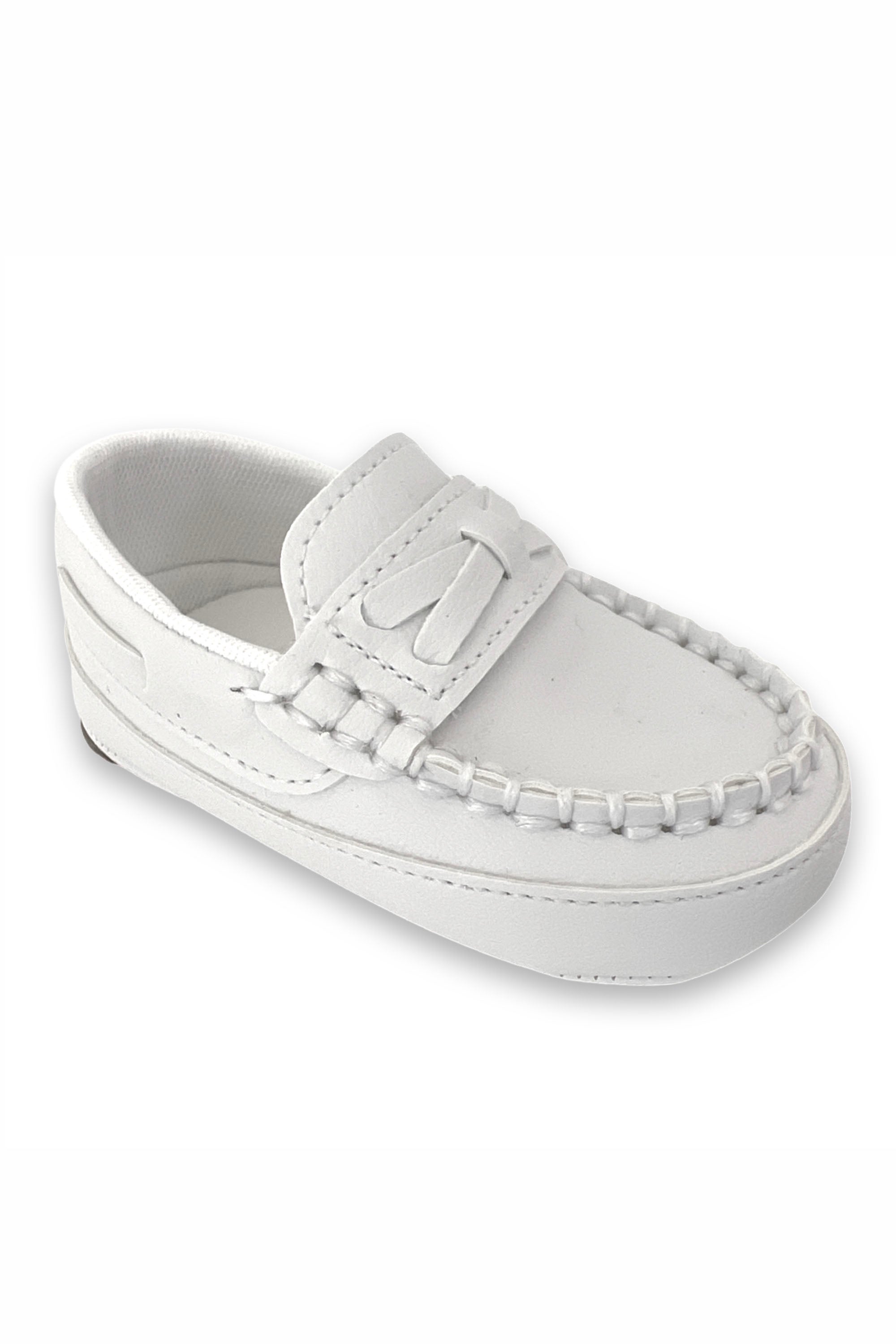 Mocassim Branco Infantil — foto 1