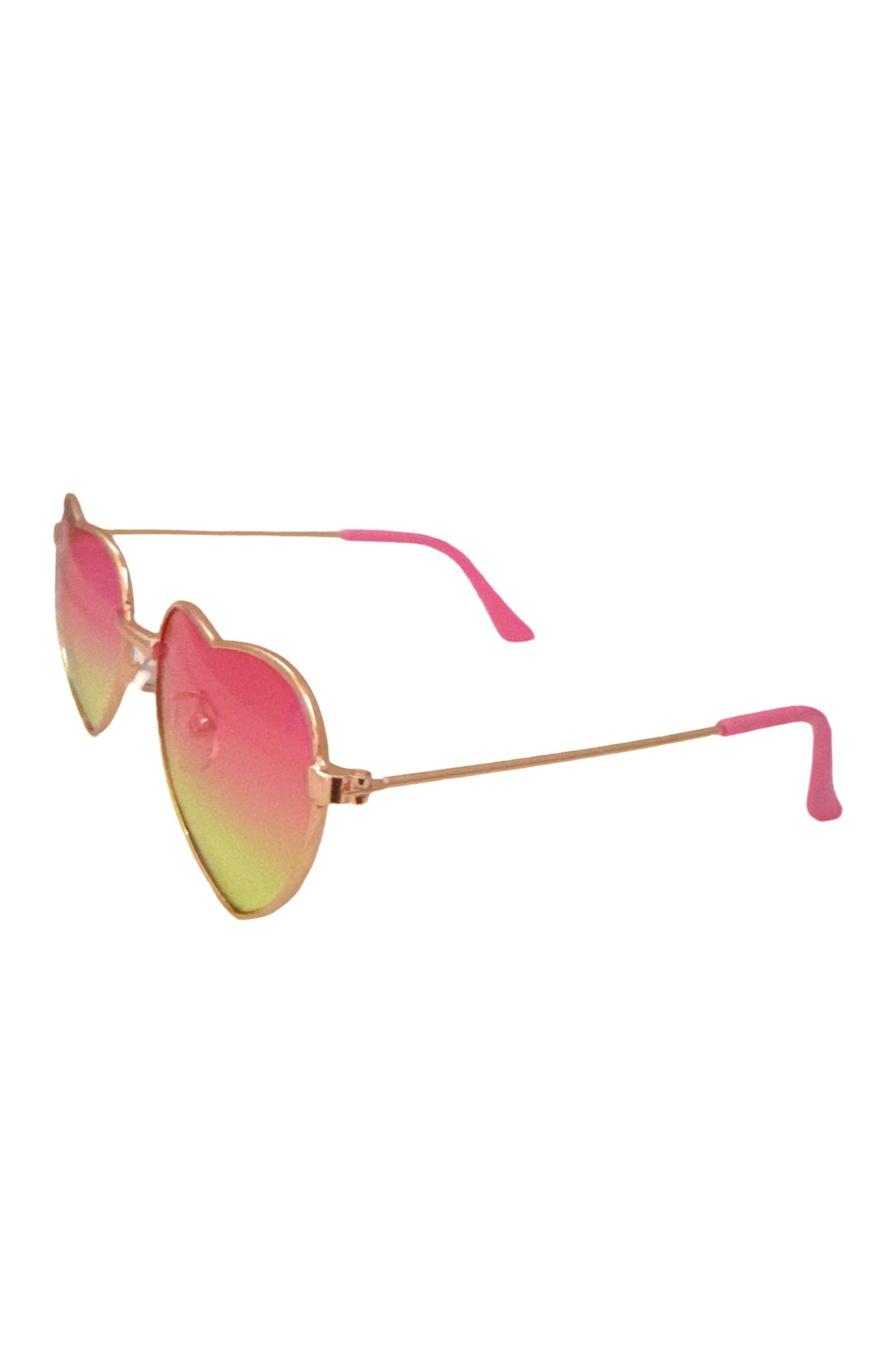 Óculos Aviador Formato Coração Rosa — foto 1