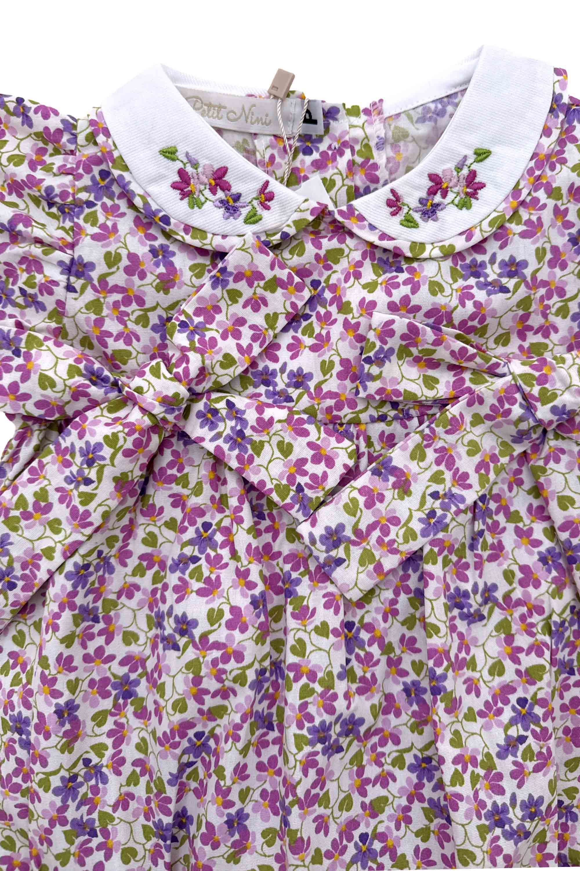 Romper Floral Liberty Exclusivo Petit Nini para Bebê — foto 2