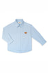 Camisa Manga Longa Infantil Urso Azul Claro — foto 2