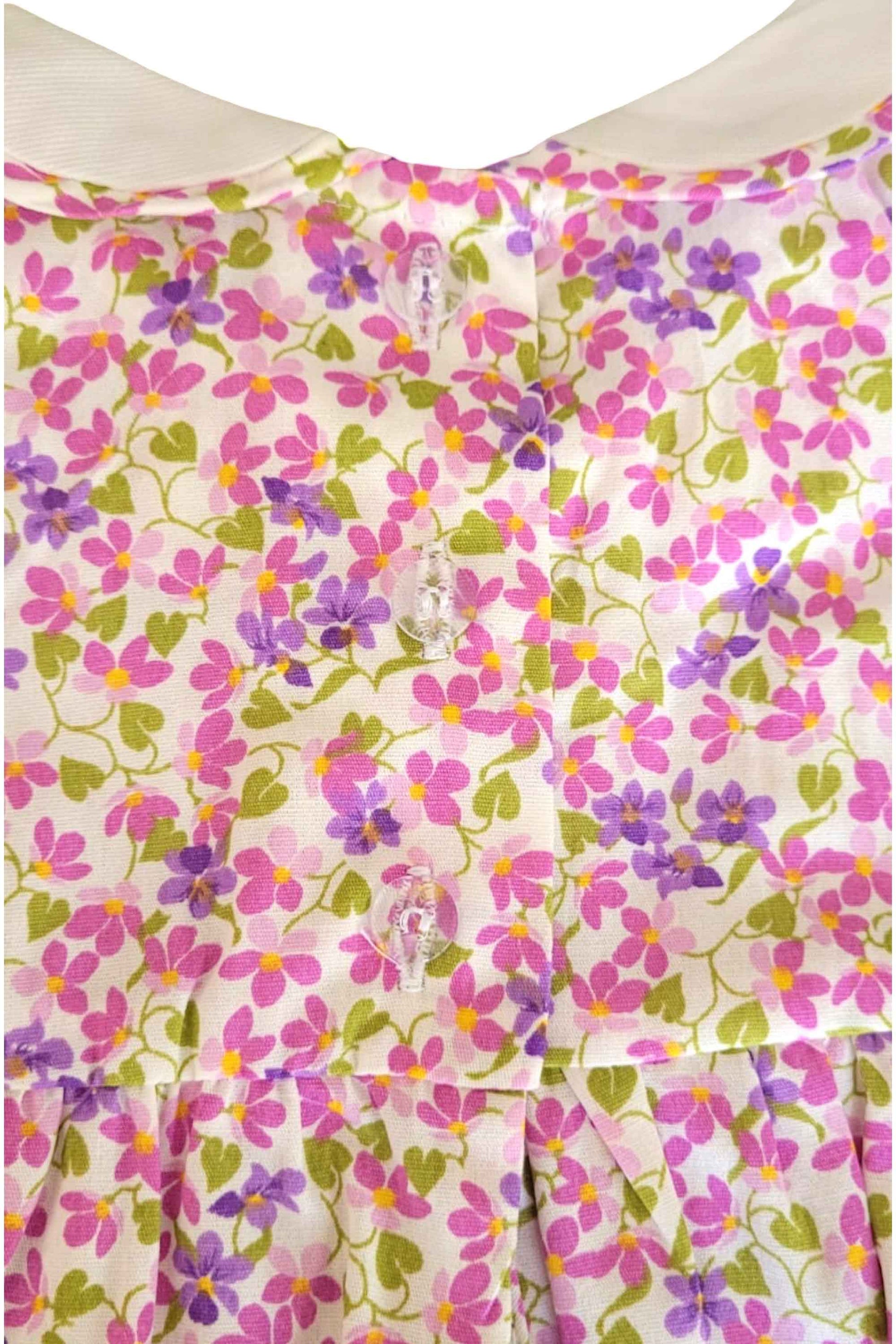Romper Floral Liberty Exclusivo Petit Nini para Bebê — foto 4
