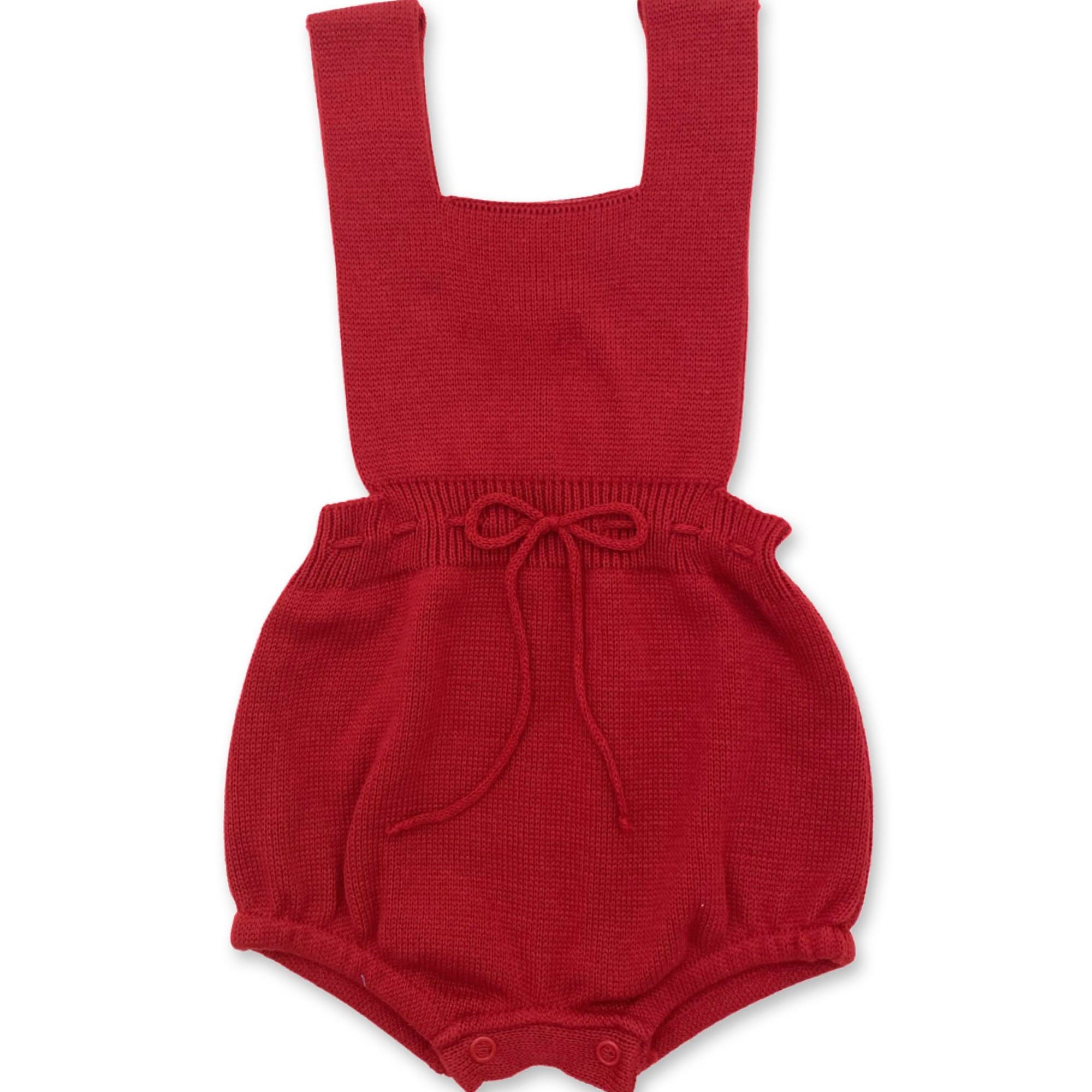 Romper em Tricot Basic Vermelho — foto 1