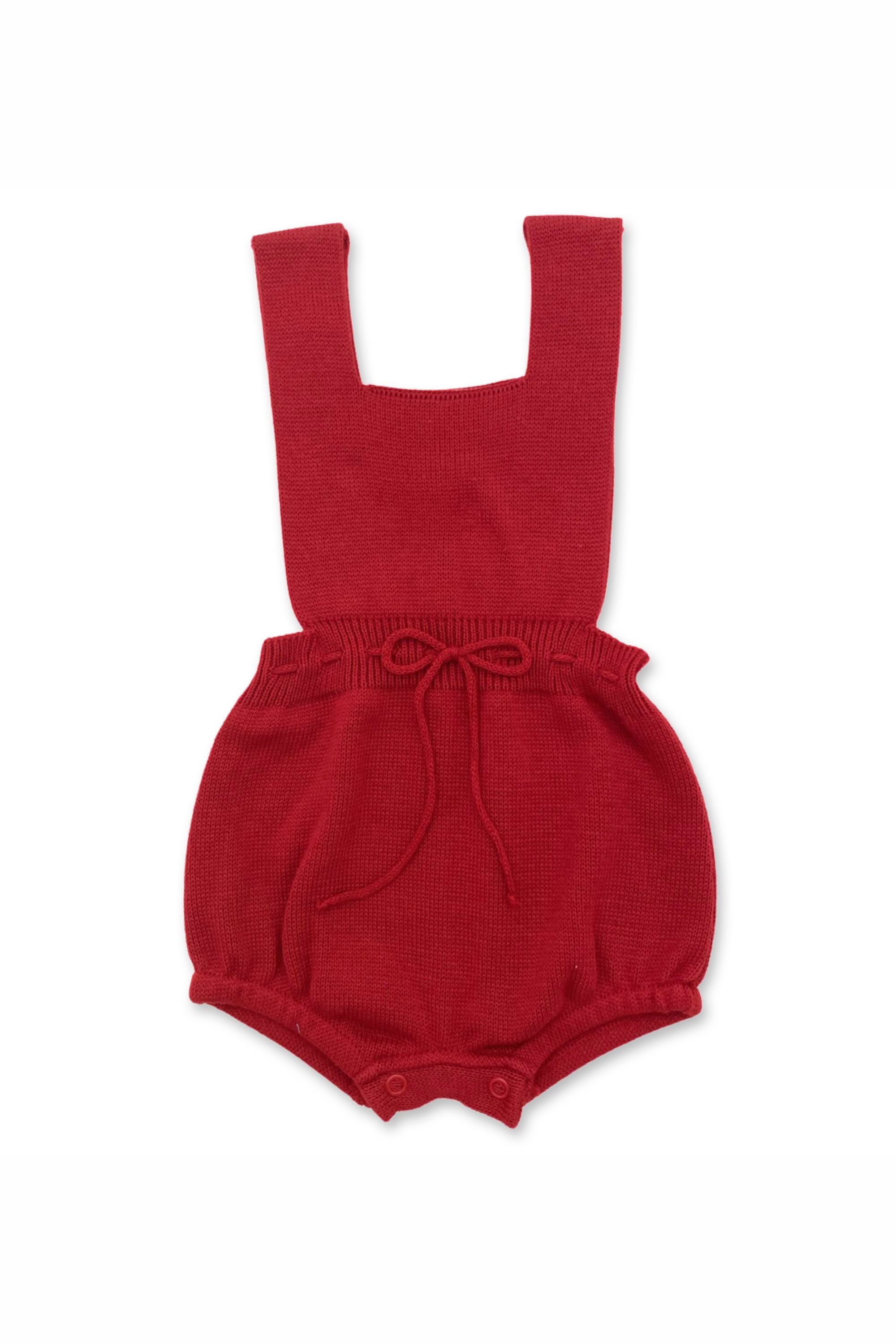 Romper em Tricot Basic Vermelho — foto 1