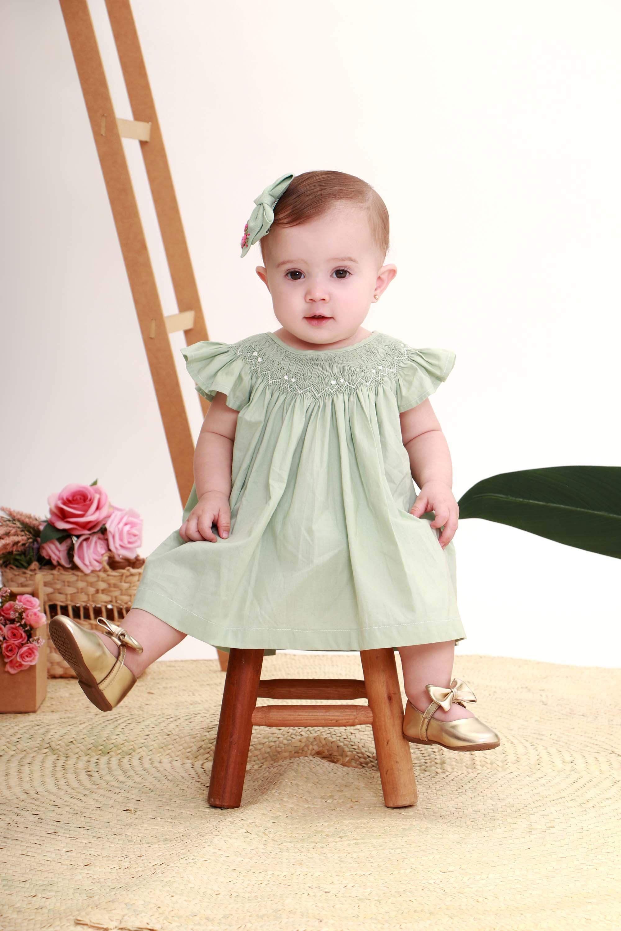Russinho Casinha de Abelha Verde Menta — foto 1