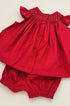 Vestido Bebê Russinho Amélie Vermelho Pérola — foto 5