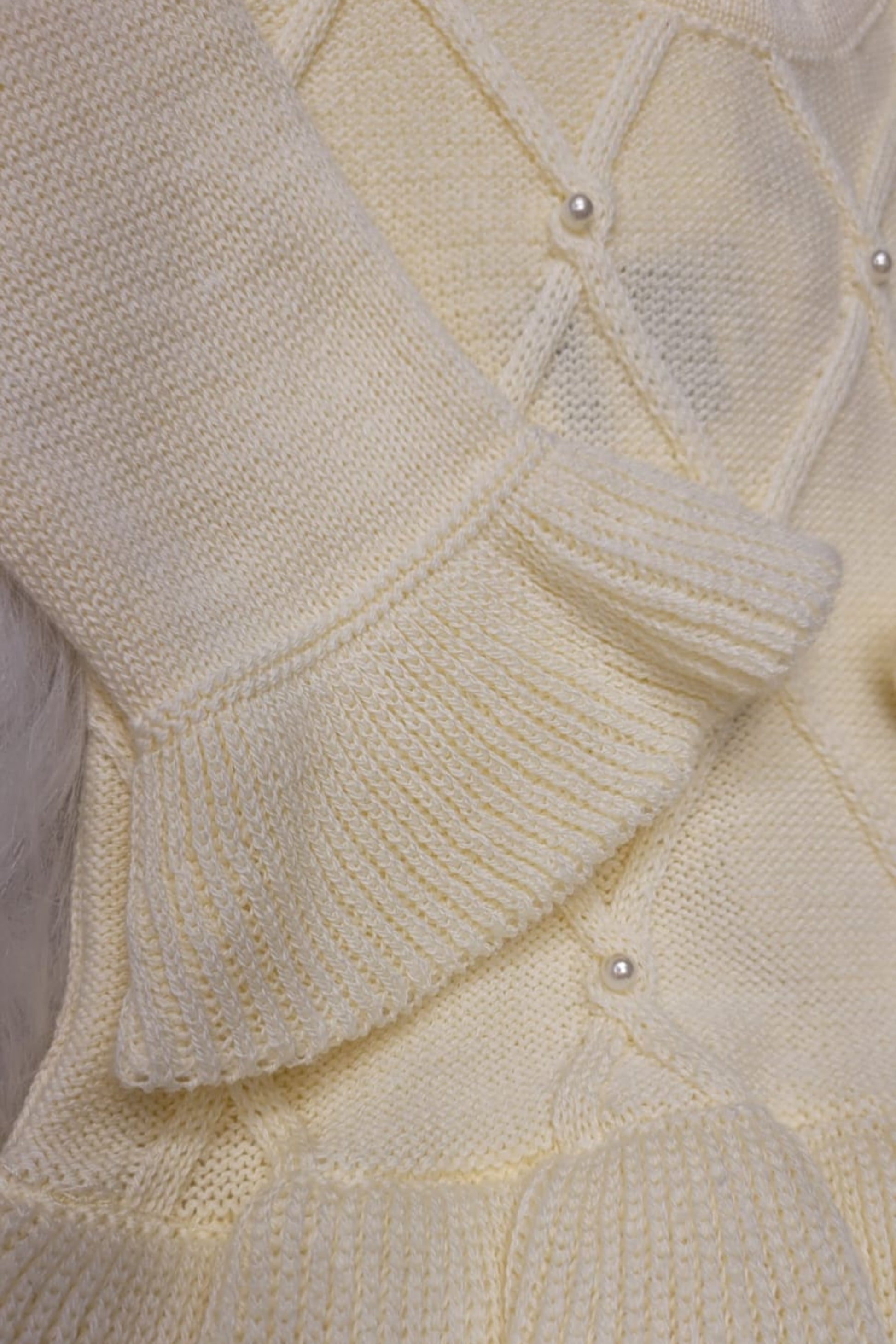 Vestido para Maternidade Barra Renda Audrey Amarelo — foto 4