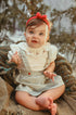 Salopete Com Body Bebê Menina Cerejinhas — foto 4