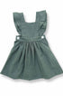 Salopete Infantil Verde em Tecido Cotton Recycle — foto 1