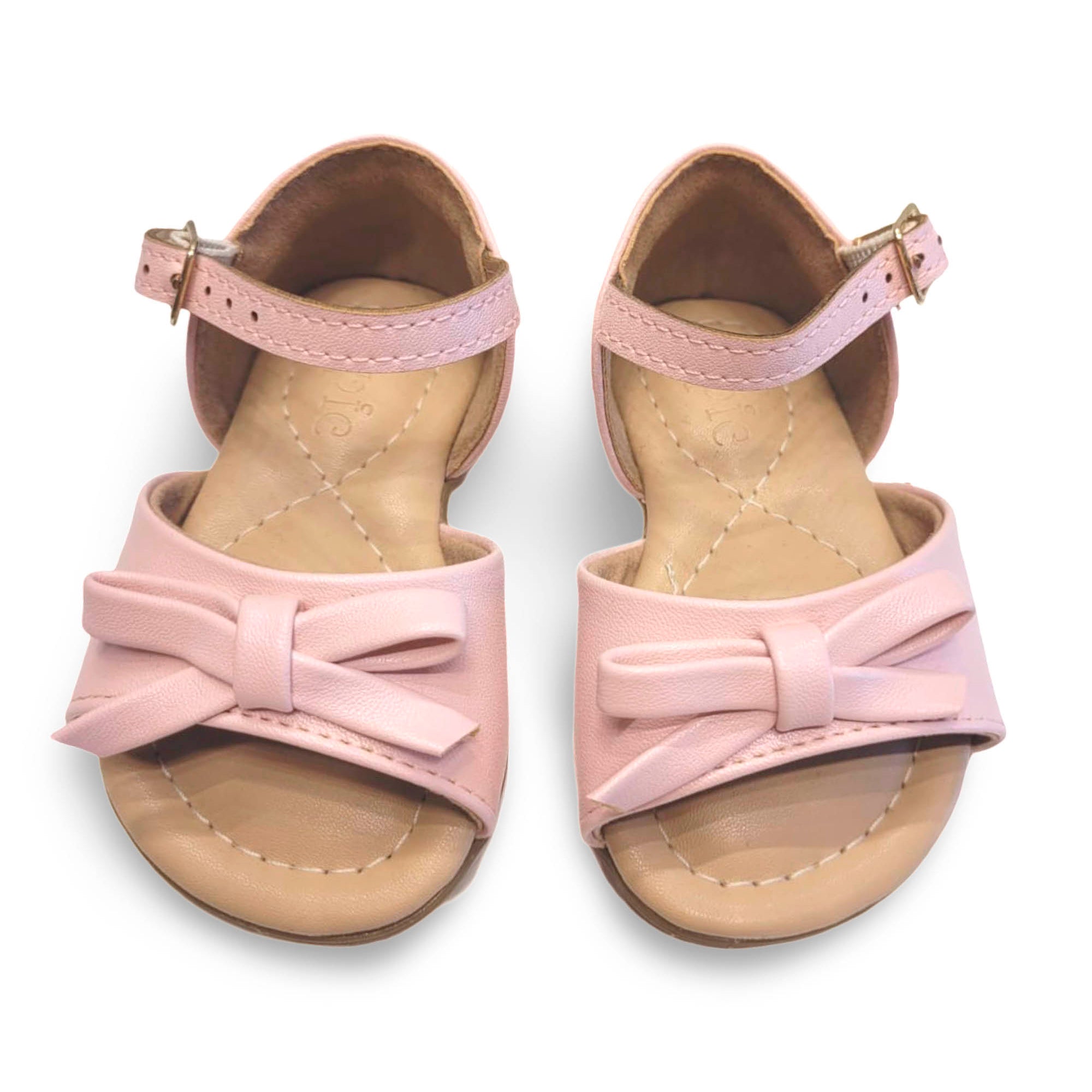 Sandália Infantil New Mestiço Nude Rosa — foto 1
