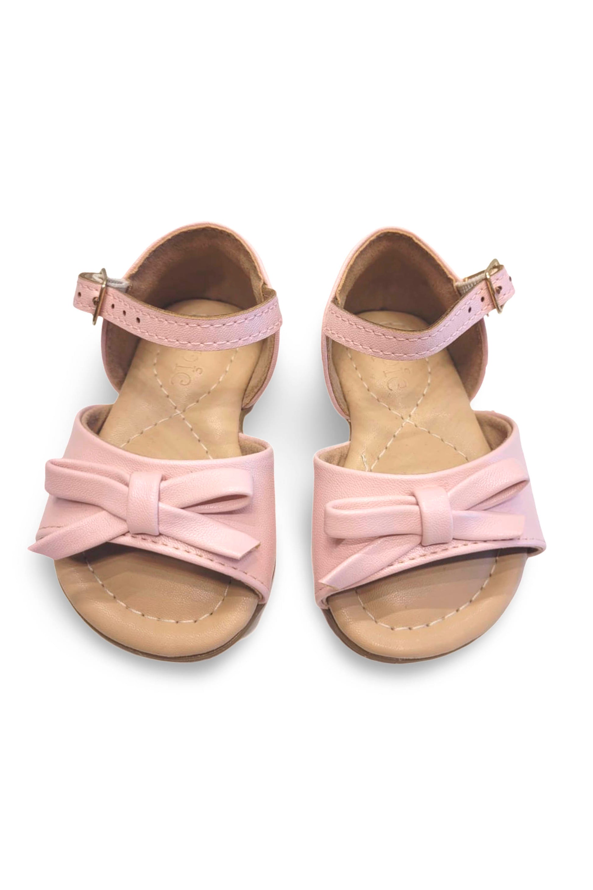 Sandália Infantil New Mestiço Nude Rosa — foto 1
