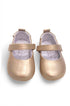Sapatilha Bebê Velcro Dourada — foto 3