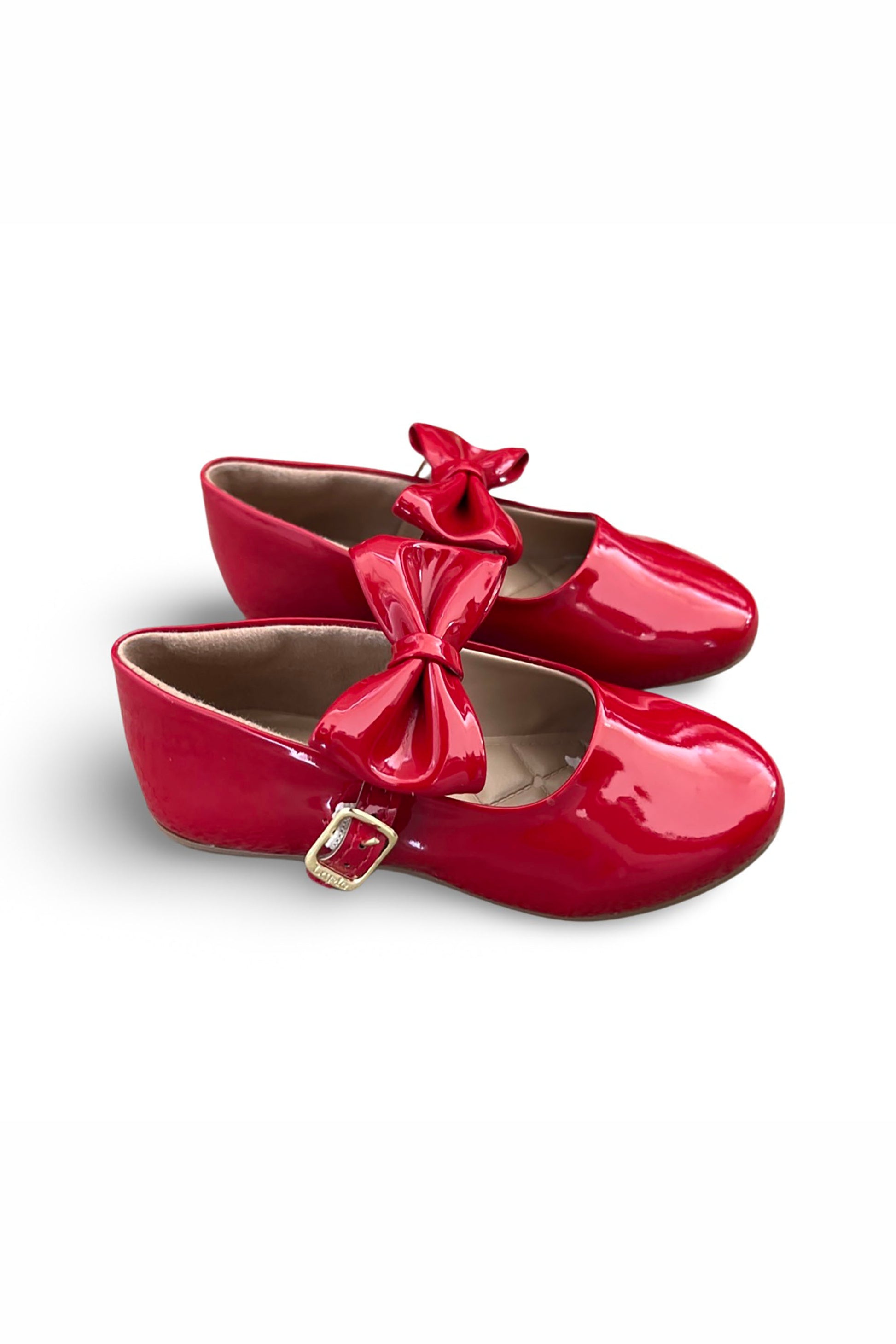 Sapatilha Vermelho Scarlat com Verniz — foto 1